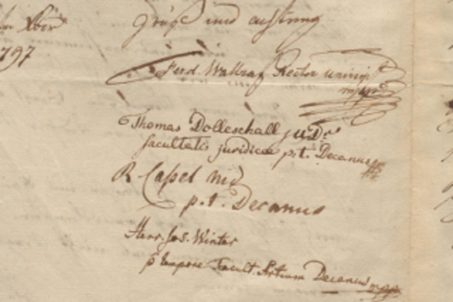 Die handschriftliche Eidverweigerung aus dem Historischen Archiv der Stadt Köln