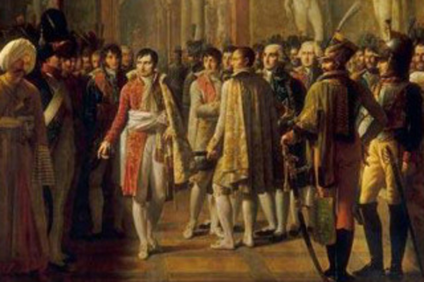 Napoleon empfängt die Armeedelegierten